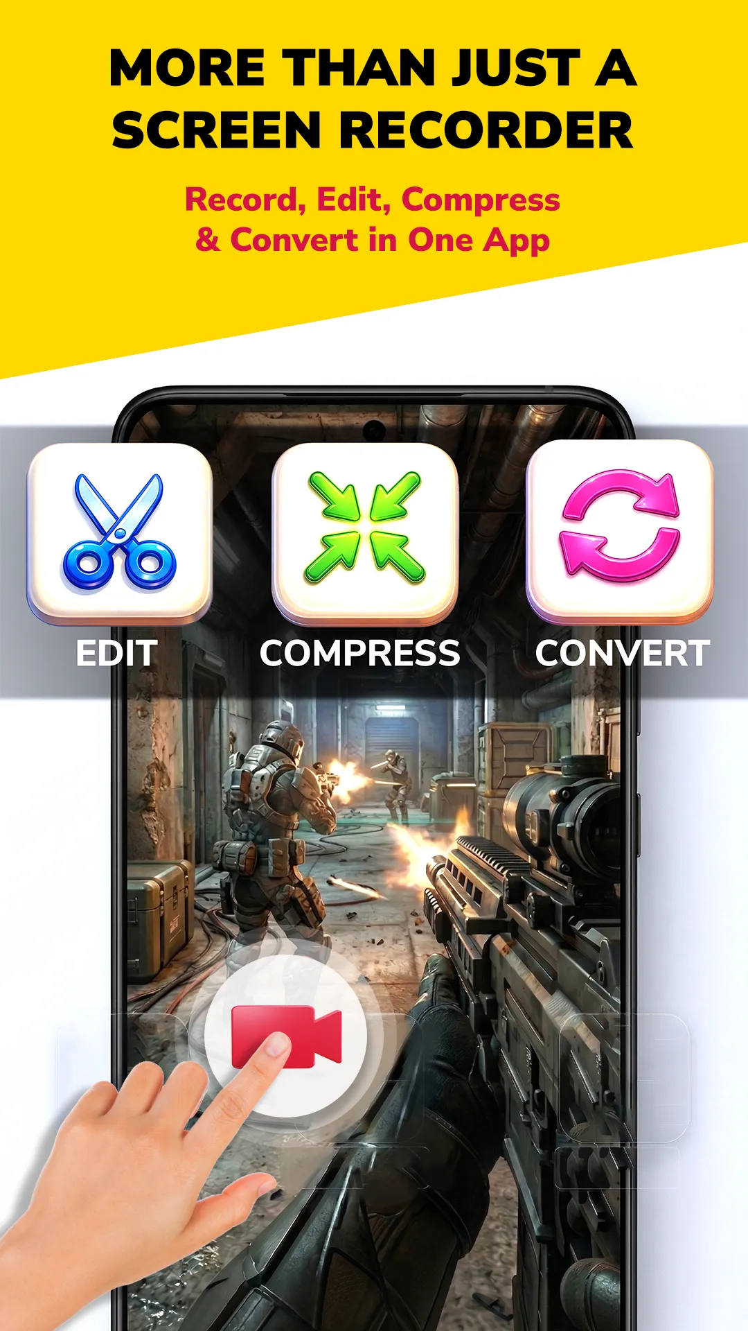 Edit, compress and convert in one app